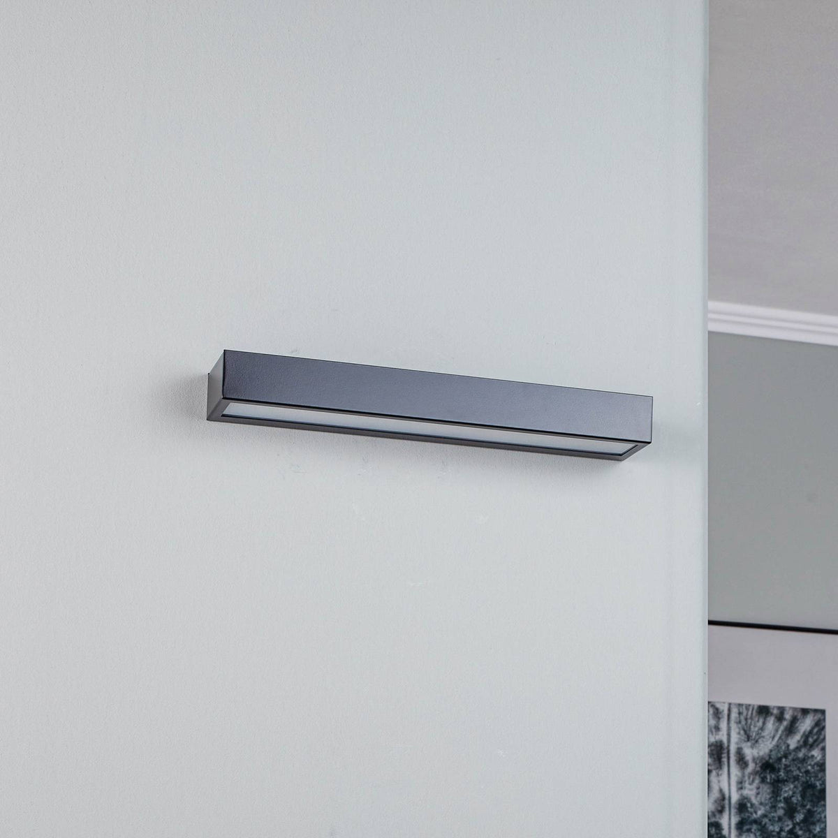LED-Wandleuchte Mera 40cm schwarz 3000K Euluna lichtabstrahlung oben unten - 5903148515144