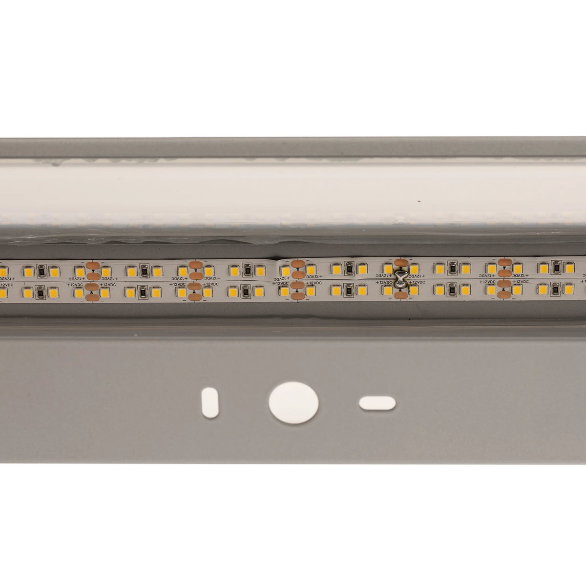 Wandleuchte Mera Wandlampe LED aluminium weiß Stahl Kunststoff 120 cm 3000 K - 5903148515250