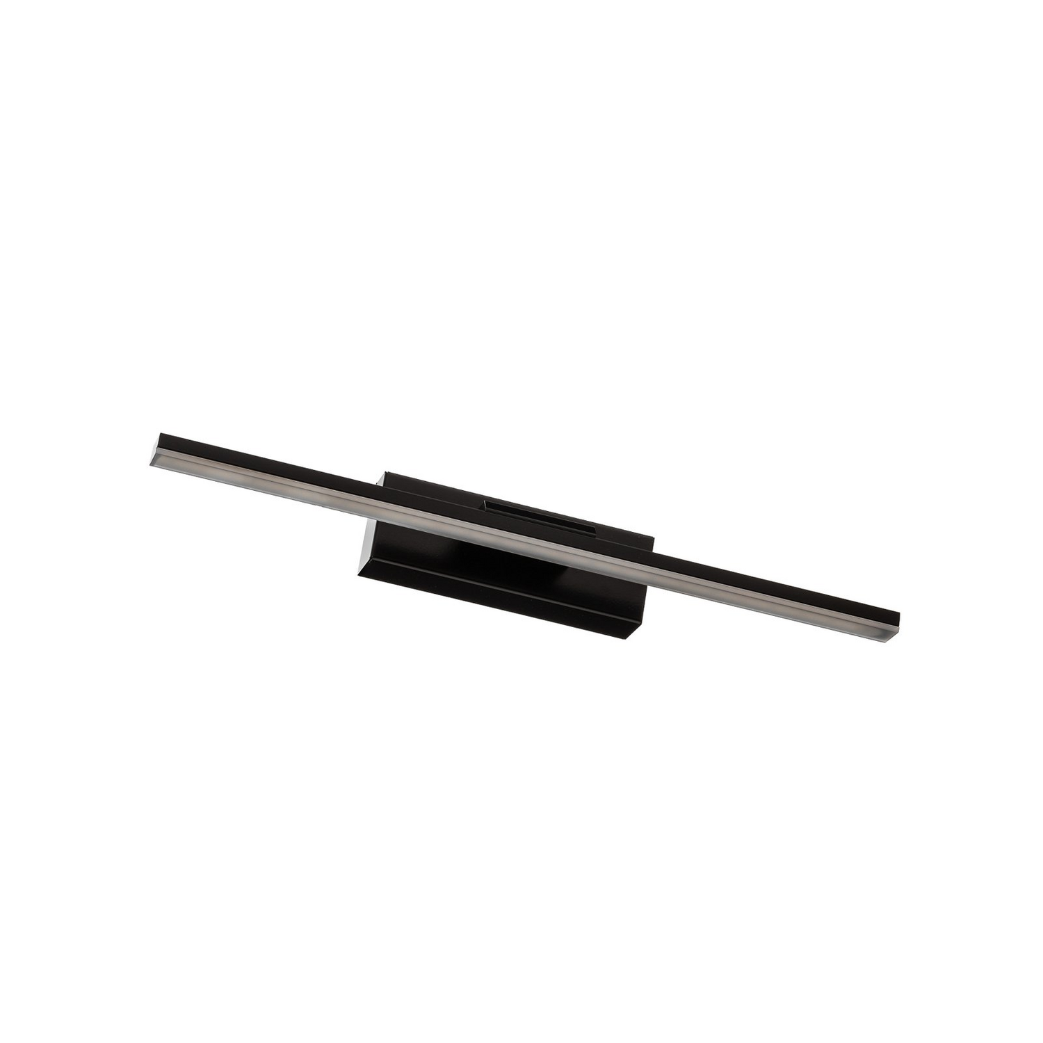 Mcj Miroir Led Wandleuchte Lichtspiegel Wandlampe 40 Cm Schwarz 3000 K Aluminium B-Ware - 5903148514970