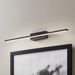 B-Ware Euluna Wandleuchte Spiegelbeleuchtung Led Lampe Miroir Schwarz Universalweiß 60