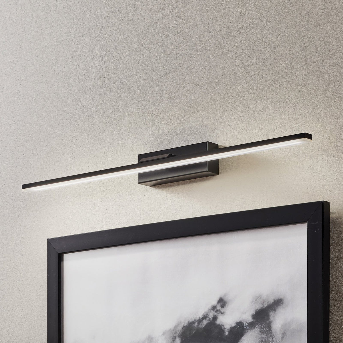 Euluna Wandleuchte Spiegelbeleuchtung LED Lampe Miroir schwarz universalweiß 60 - 5903148515007