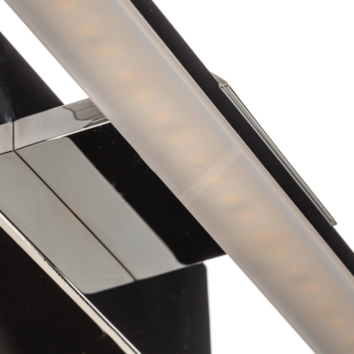 MCJ Miroir LED Wandleuchte Spiegelleuchte Badezimmerleuchte chrom 60 cm 3000K - 5903148515014
