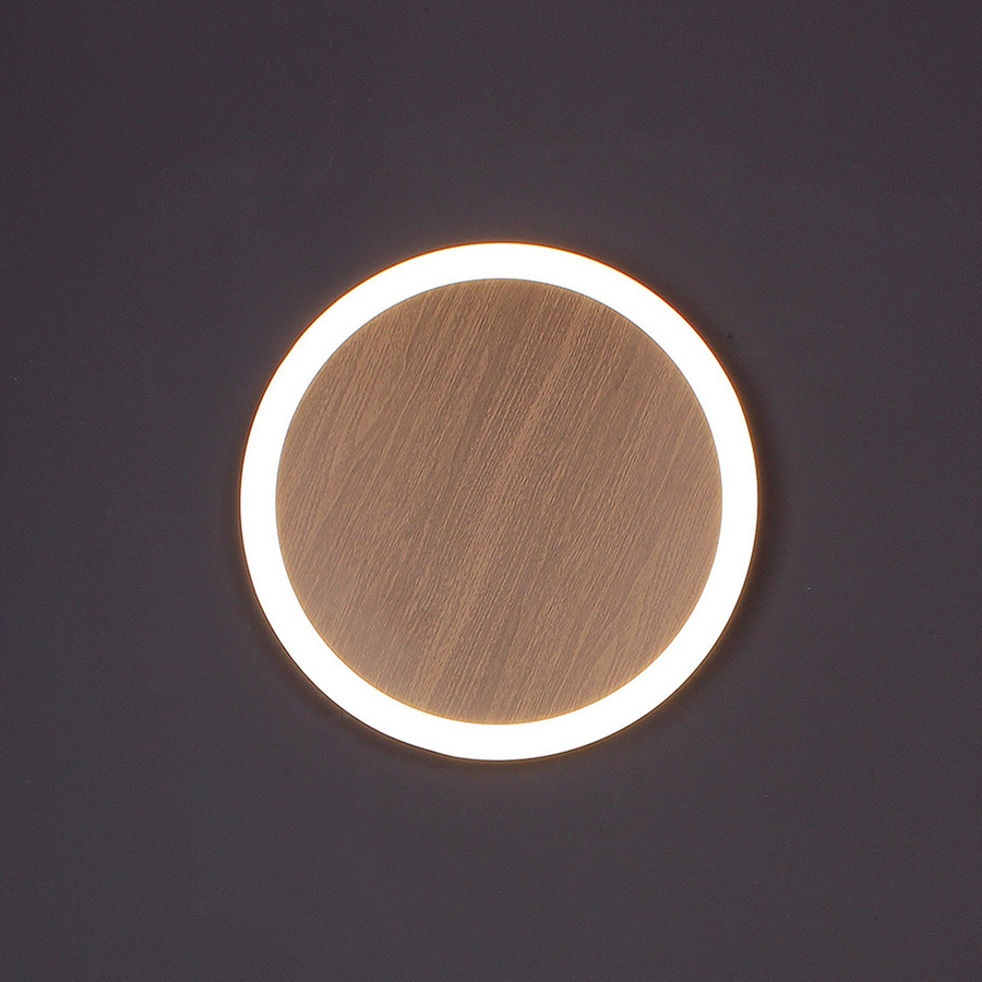 Eco Light Led Wandleuchte Wandlampe Morton Led Holz 3 Step Dim 40 Cm Dimmbar  B-Ware - 4250294316233