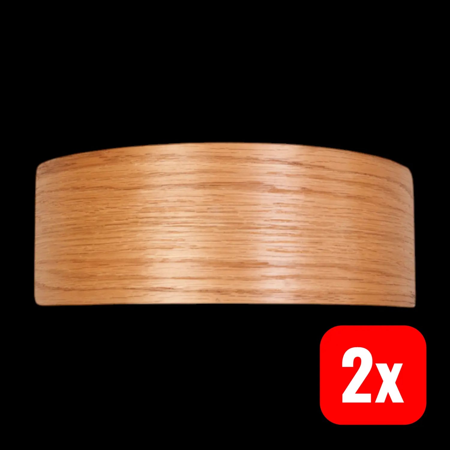 B-Ware Lindby Led Wandleuchte Rafailia Wandlampe Leuchte 23 Cm Holz Warmweiß 2 Stück - 4251096533415