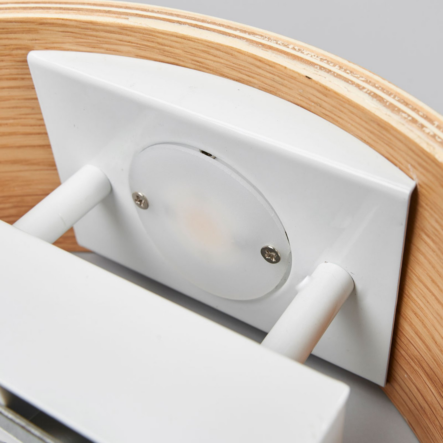 B-Ware Lindby Led Wandleuchte Rafailia Wandlampe Leuchte 23 Cm Holz Warmweiß 2 Stück - 4251096533415