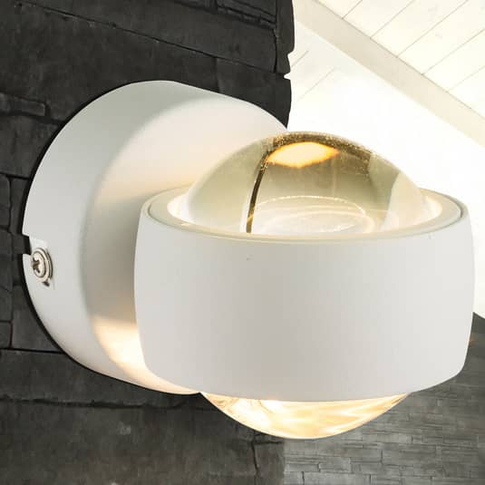 B-Ware Globo Led Wandleuchte Randi Led Wandleuchte Wandlampe Leuchte Lampe Licht Weiß   - 9007371340699