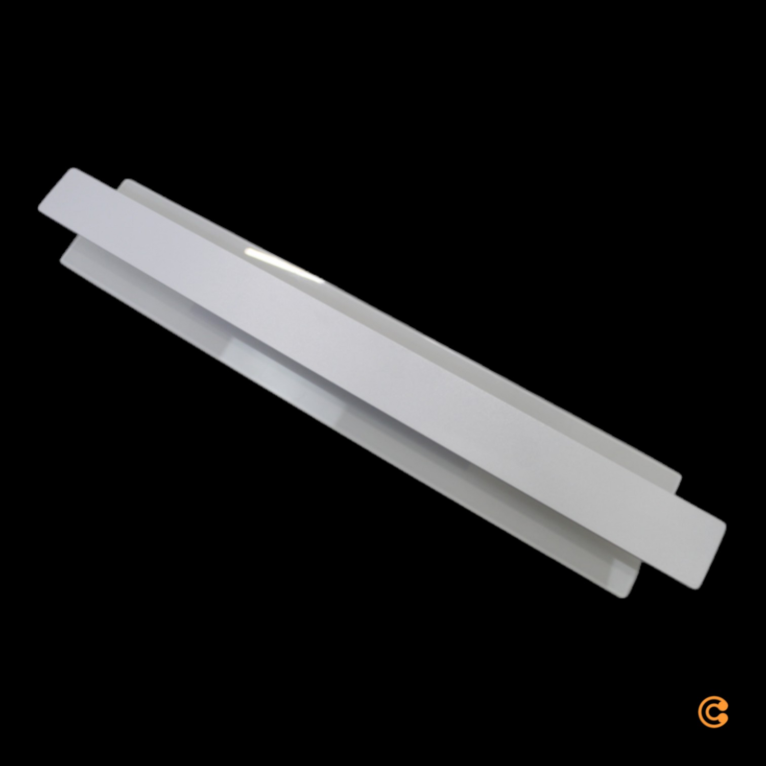 Fabas Luce Led Wandleuchte Regolo Wandleuchte Deko Wandlicht Mit Metallfront Wei B-Ware - 8019282510611