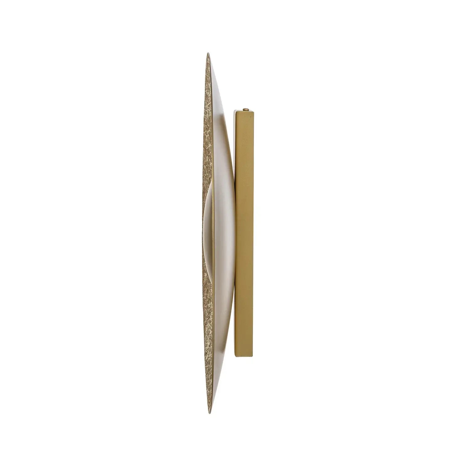 B-Ware Sole Wandleuchte Wandlampe Led Gold Stahl Pulverbeschichtet 44 Cm 3000 K - 5905143287798