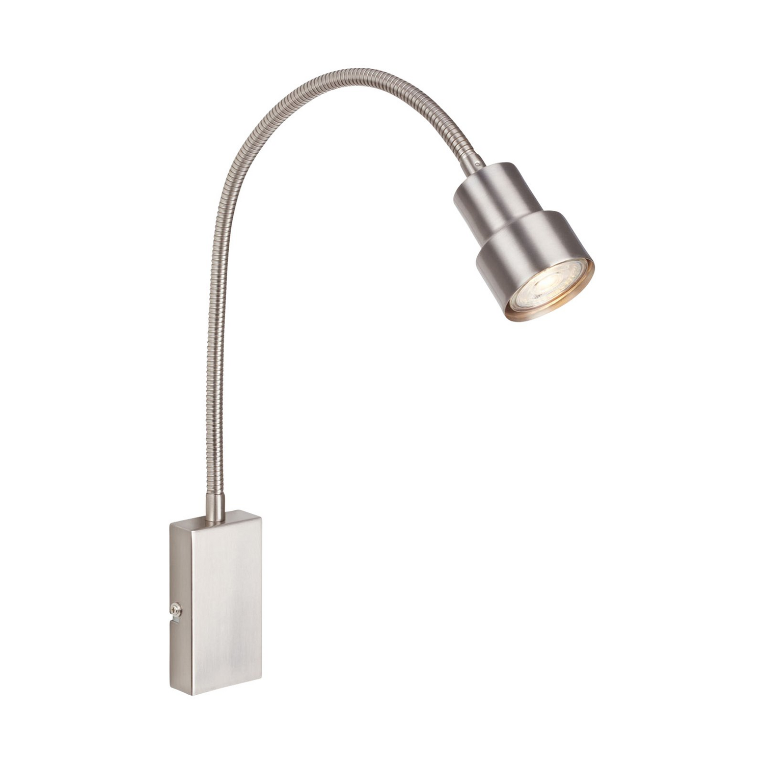 B-Ware Briloner Led Wandleuchte Tusi Mit Flexarm Nickel Wandlampe Lampe Leuchte Spot - 4002707407737