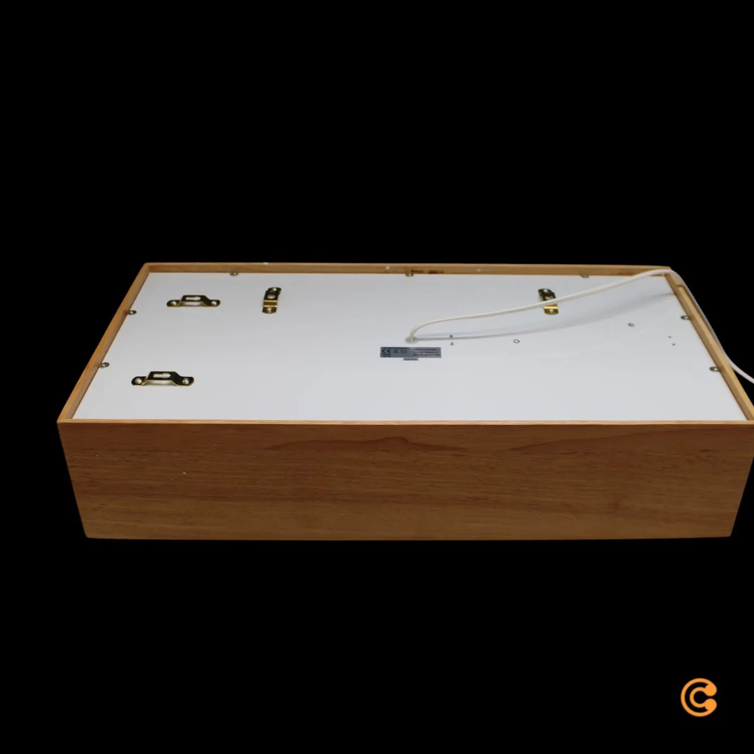 B-Ware Fabas Luce Led Wandleuchte Wandleuchte Lampe Leuchte Window 60x30cm Eichenholz 3 - 8019282111702