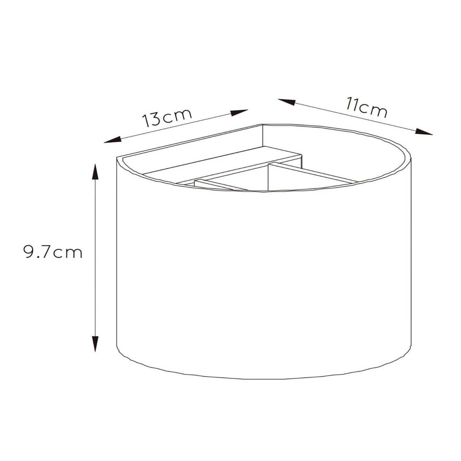B-Ware Lucide Led Wandleuchte Xio Wandlampe Wandlicht Leuchte Lampe Alu Rund Gold Matt - 5411212092465
