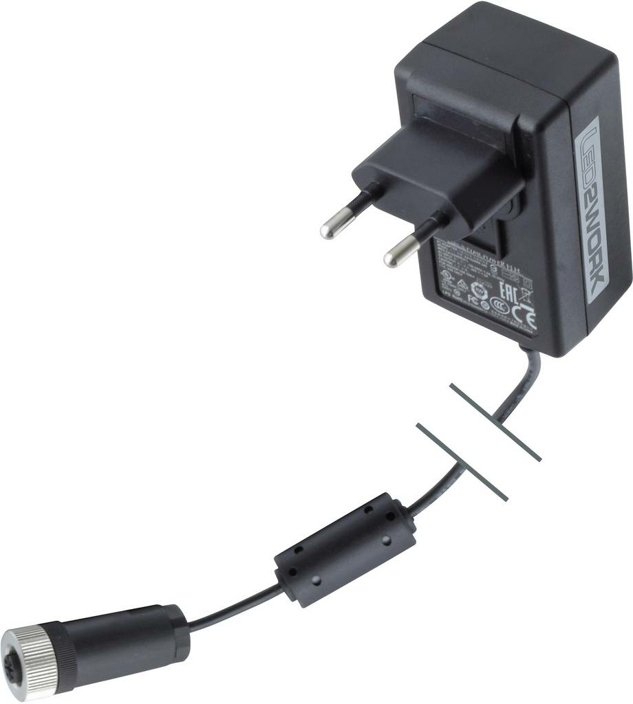 B-Ware Led2 Work Spannungswandler Steckernetzteil Mit M12 Buchse 36 W Netzgerät - 4260556622040