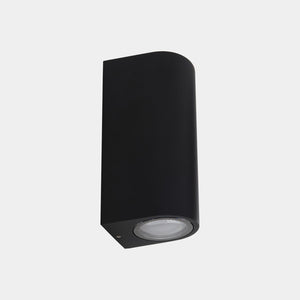 B-Ware LEDS-C4 Außenwandlampe Leuchte Eko Double schwarz Breite 7 cm Alu