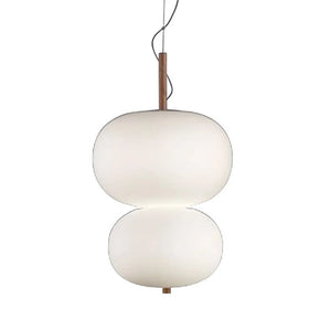 B-Ware Leds C4 I Largi Hängelampe Pendelleuchte Deckenlampe H67cm Helle Esche