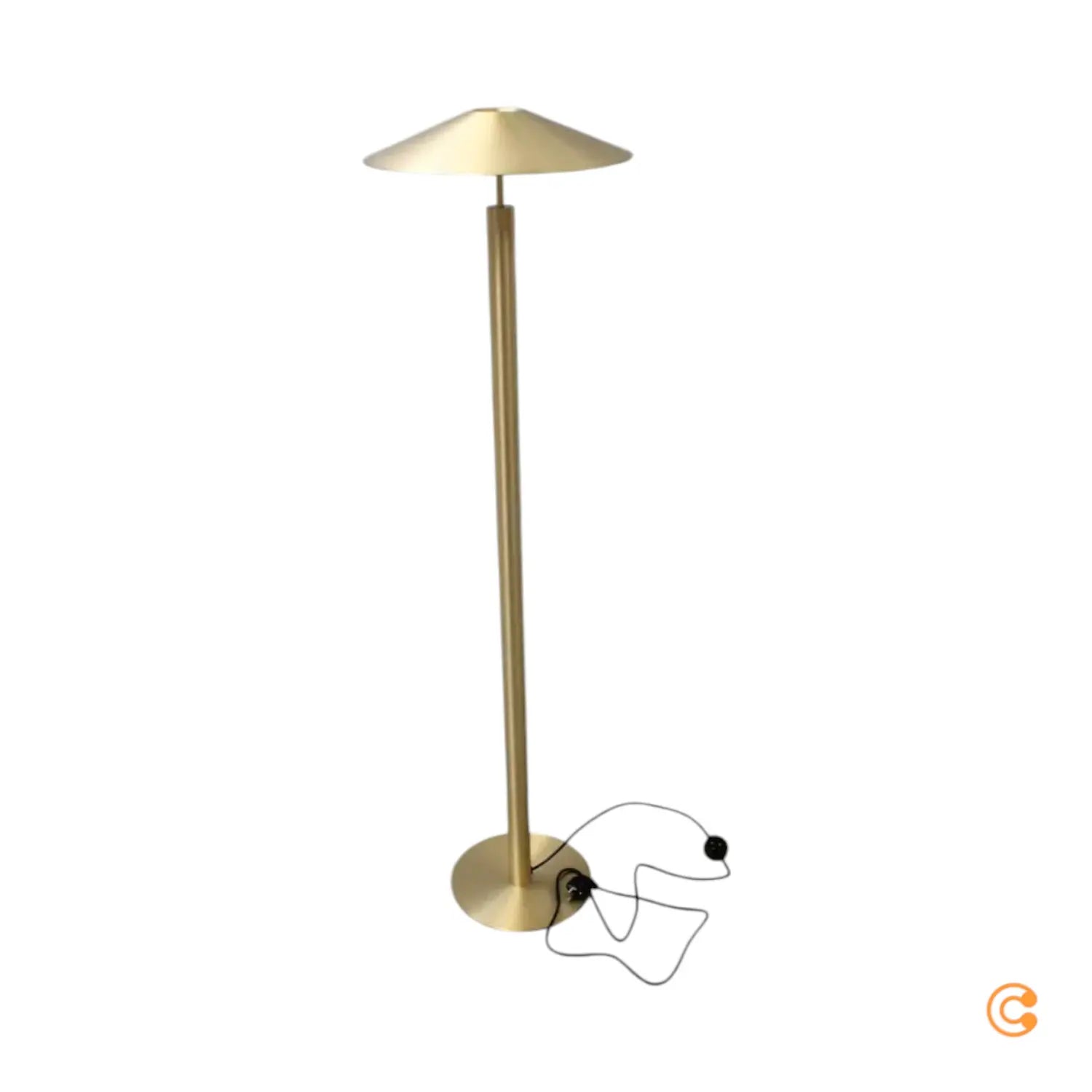 B-Ware Leds C4 Stehleuchte Standlampe Led Gold Matt Stahl Schalter Siehe Text/Foto - 8435575322028