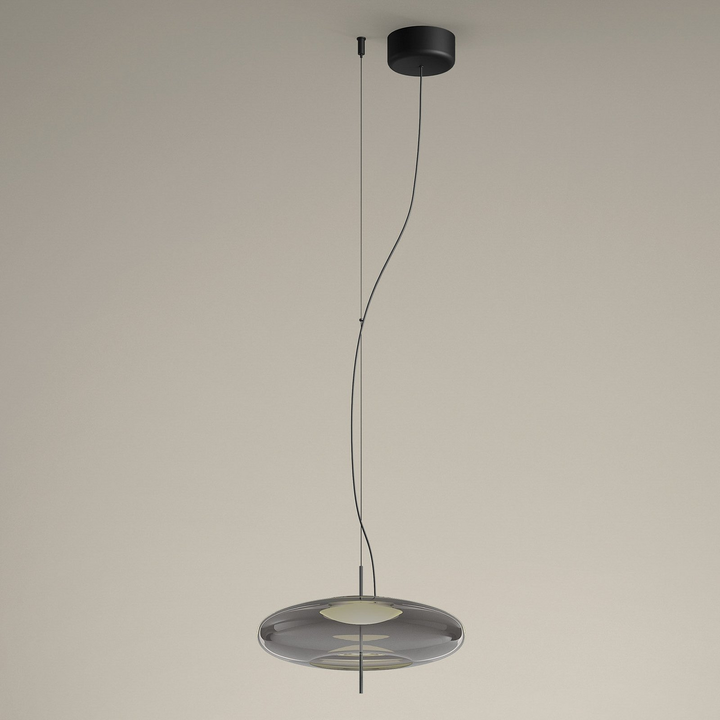Leds C4 Plat Led Pendelampe Hängelampe Deckenlampe Lampe Leuchte Rauchgrau B-Ware - 8445386083049