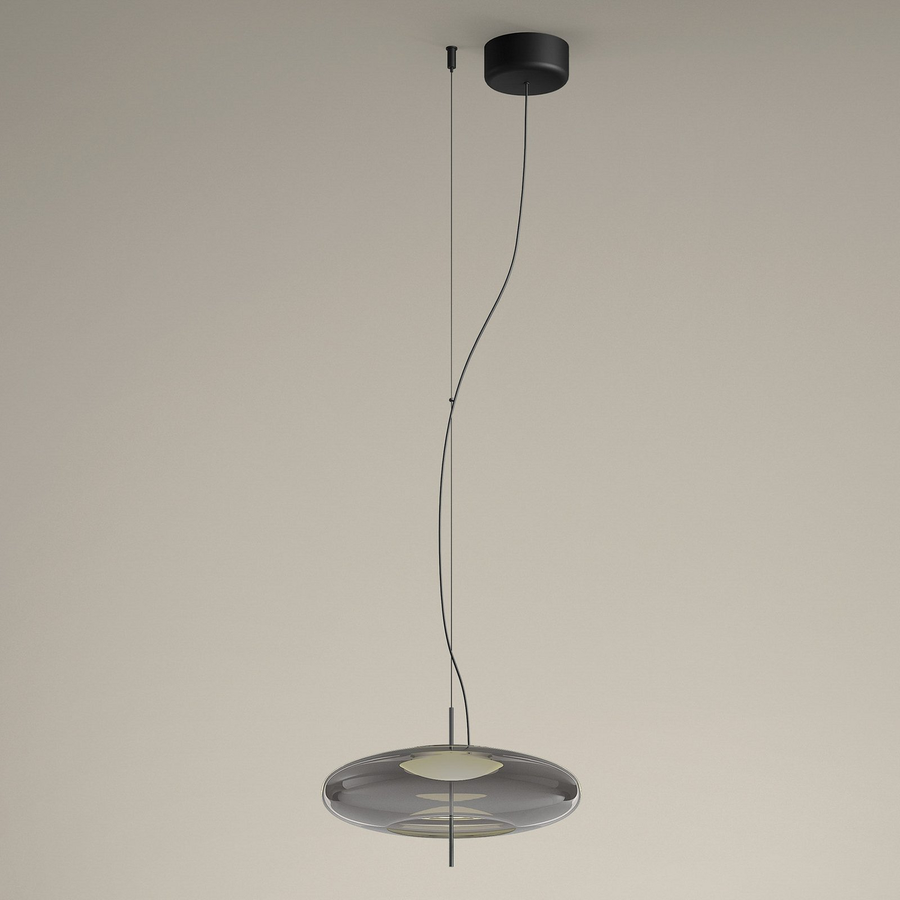 Leds C4 Plat Led Pendelampe Hängelampe Deckenlampe Lampe Leuchte Rauchgrau B-Ware - 8445386083049