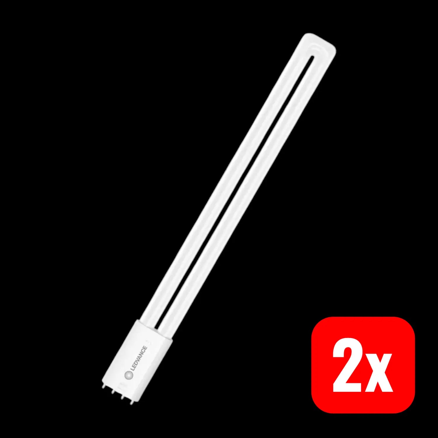 B-Ware Ledvance Led Kompaktleuchtstofflampe Stabform Kaltweiß 2 G11 16 W 2 Stück - 4058075822153
