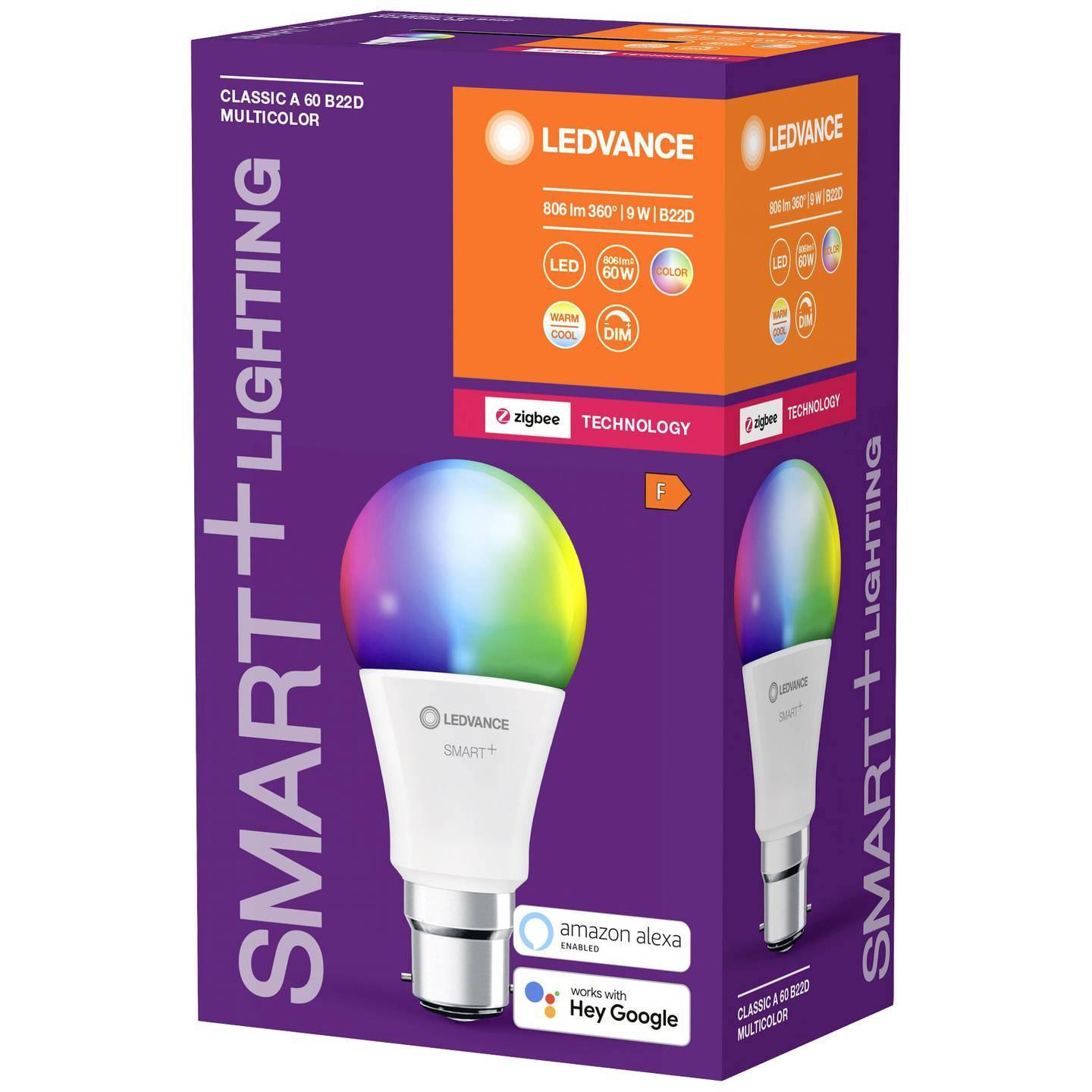 B-Ware Ledvance Led Lampe Leuchtmittel B22d Glühbirne Weiß Kolbenform Smart Zigbee - 4058075729049