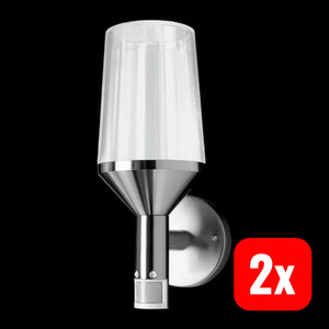 B-Ware Ledvance Endura Classic Außenwandleuchte Mit Bewegungsmelder Lampe 2 Stück