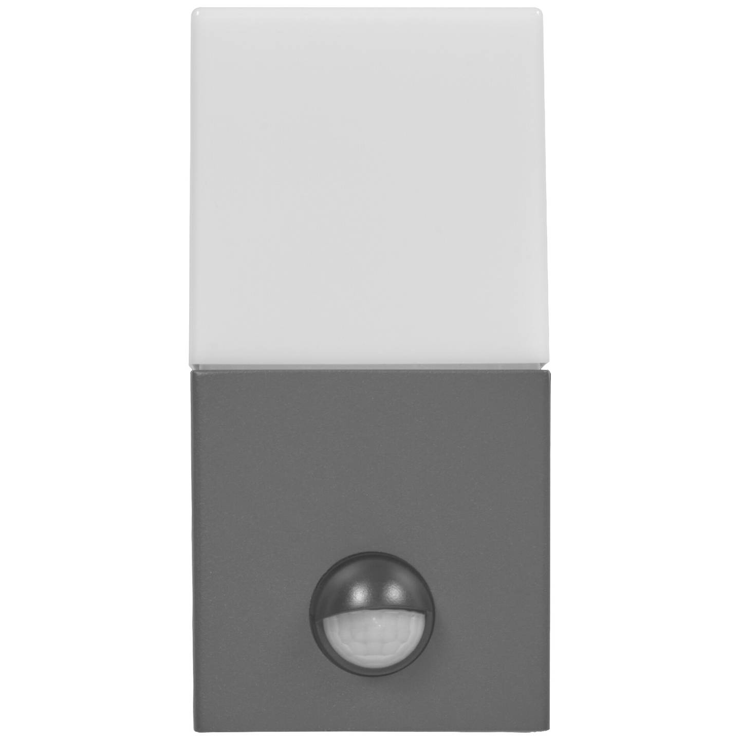 Ledvance Endura Classic Figo Sq W Sen E27 Dg Außenwandleuchte Lampe Sensor Grau B-Ware - 4058075834804