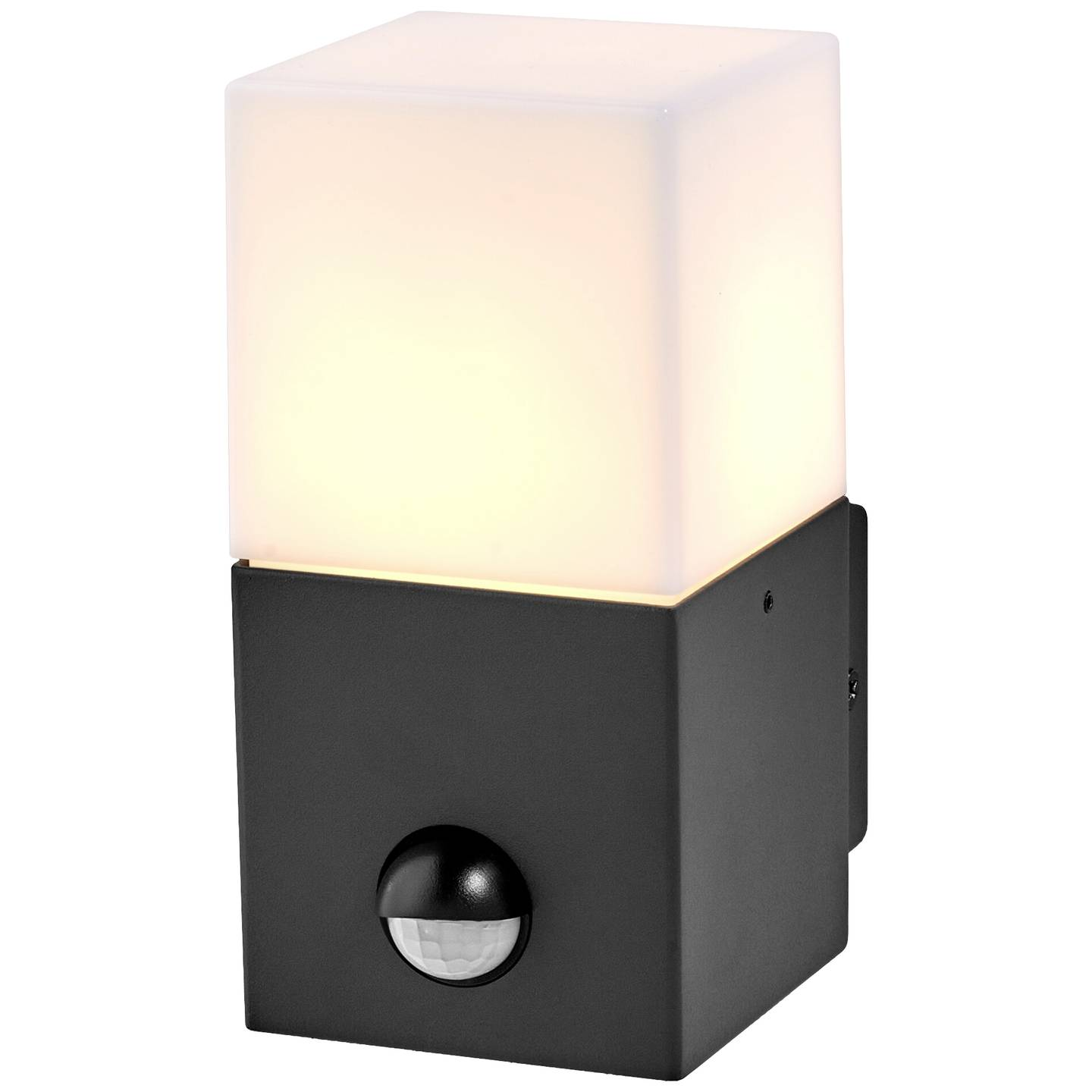 Ledvance Endura Classic Figo Sq W Sen E27 Dg Außenwandleuchte Lampe Sensor Grau B-Ware - 4058075834804