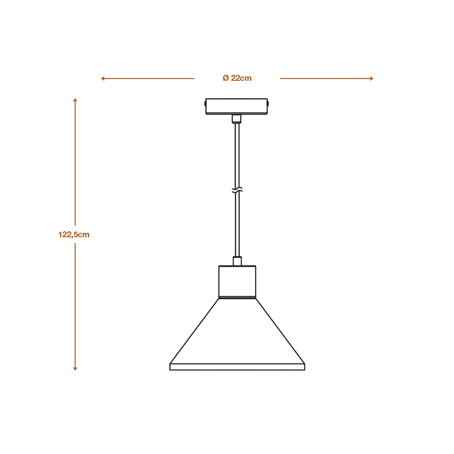 Ledvance Hängeleuchte Pendelleuchte Betonleuchte Grau ø22cm Beton Concrete Wood  B-Ware - 4058075838345