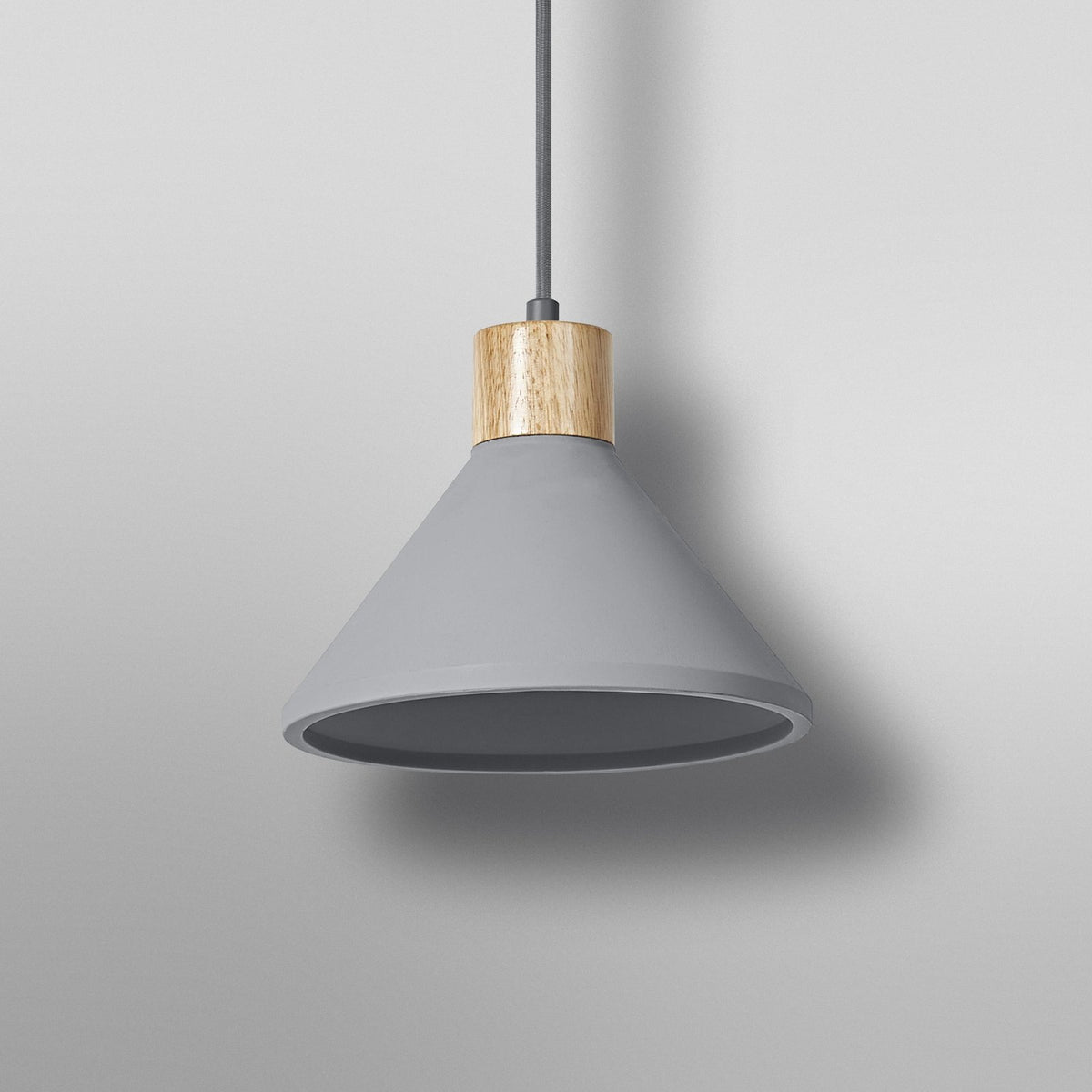 LEDVANCE Hängeleuchte Pendelleuchte Betonleuchte grau Ø22cm Beton Concrete Wo471 - 4058075838345