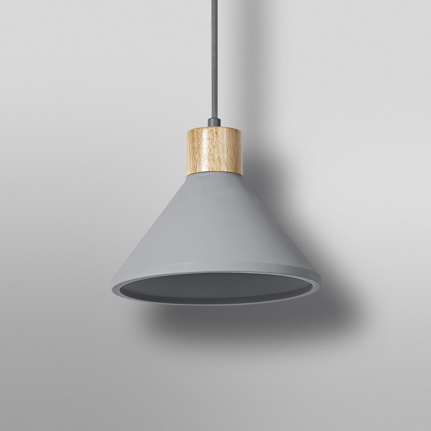 Ledvance Hängeleuchte Pendelleuchte Betonleuchte Grau ø22cm Beton Concrete Wood  B-Ware - 4058075838345