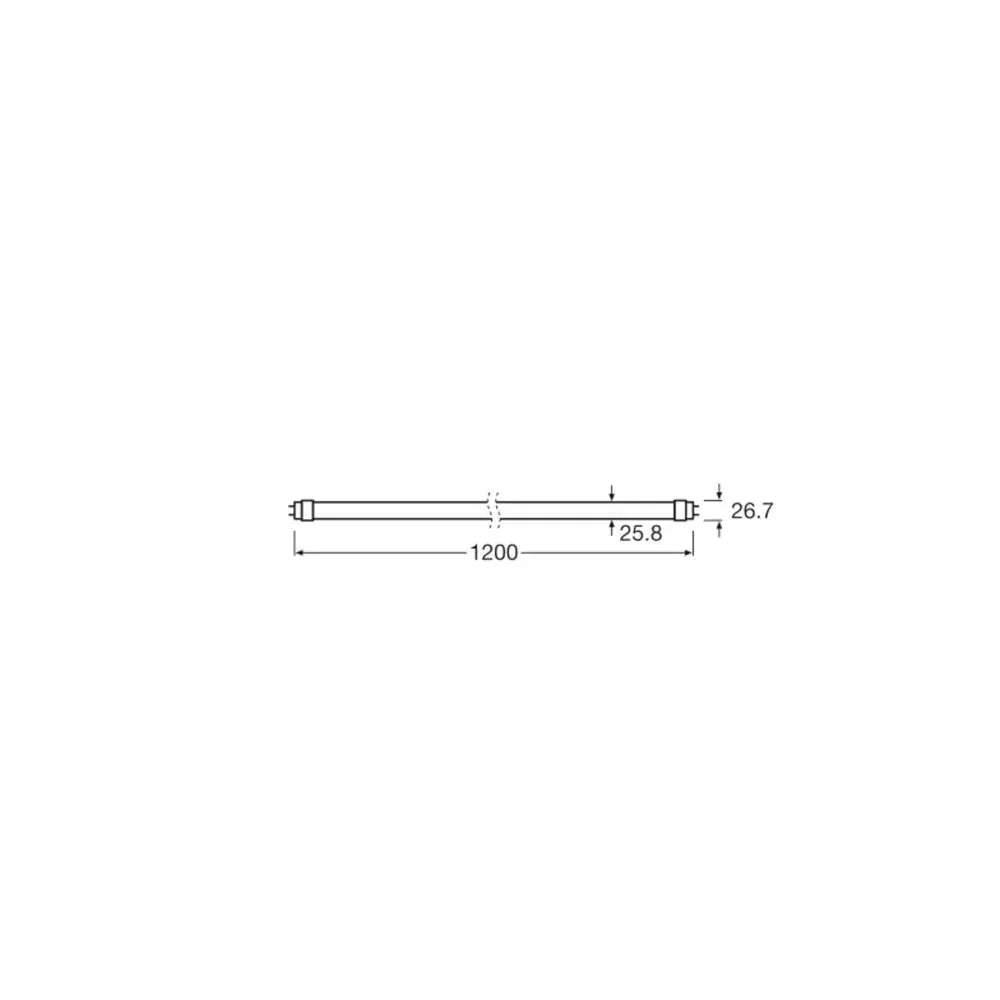 B-Ware Ledvance Led Röhre Leuchtstoffröhre G13 T8 Neutralweiß 12 W 36 W 26.7 Mm 3 St879 - 4099854037597