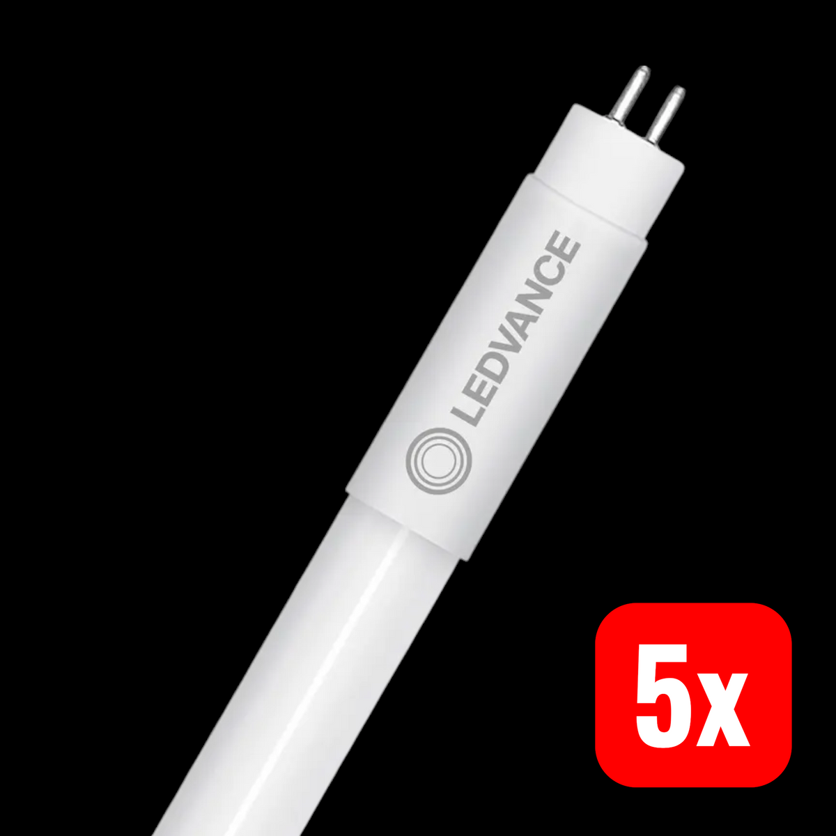 LEDVANCE LED Röhre Leuchtstofflampe G5 T5 neutralweiß 1463 mm 18W 4000K 5 STÜCK - 4099854029196