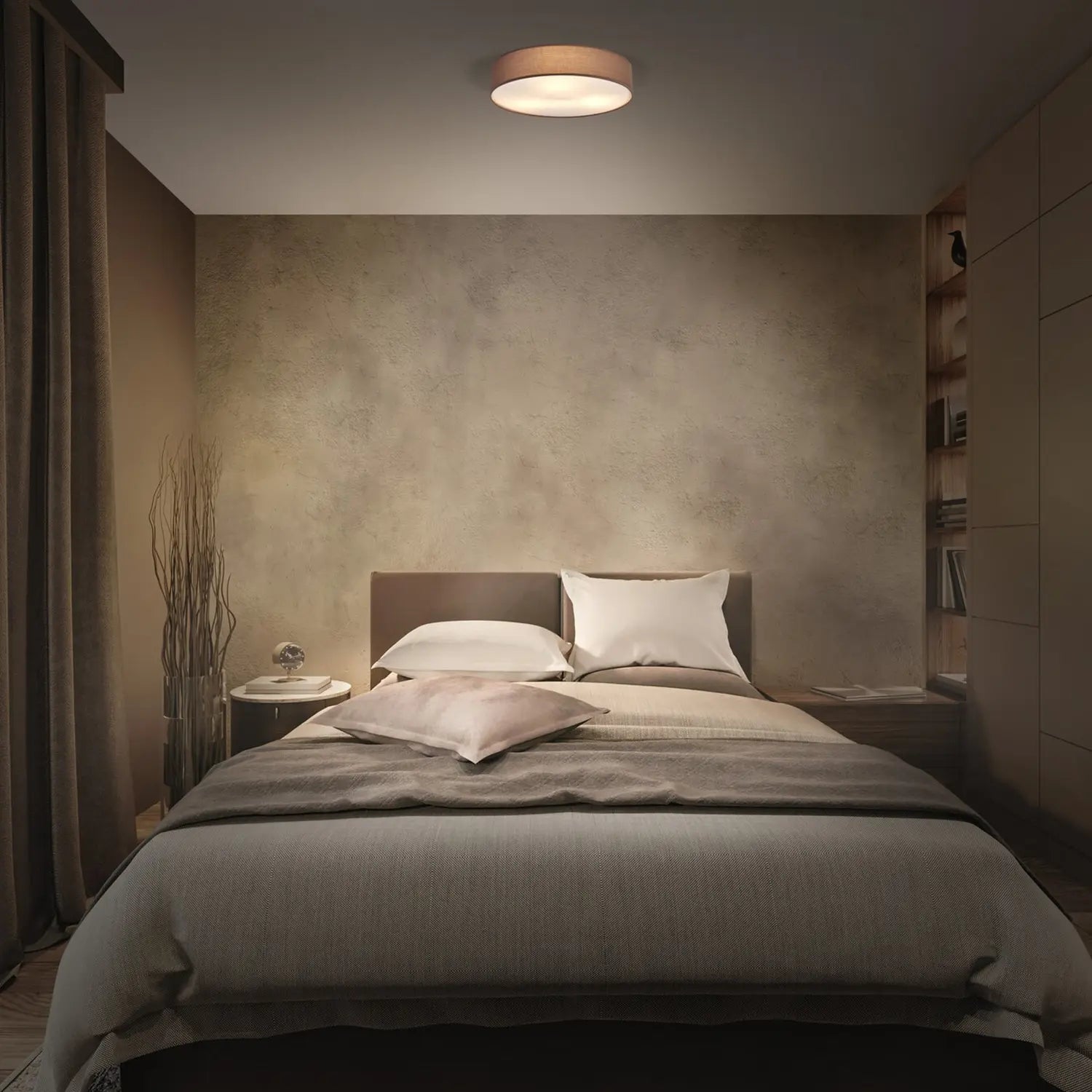 B-Ware Ledvance Orbis Deckenleuchte Lampe Paris ø48cm Deckenlampe Braun  - 4058075829084