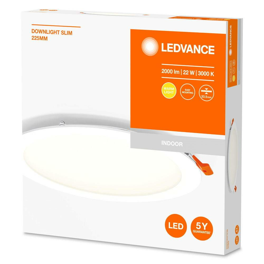 B-Ware Ledvance 4058075573093 Recess Slim Downlight Led Einbauleuchte Lampe 11 Stück - 4058075573093