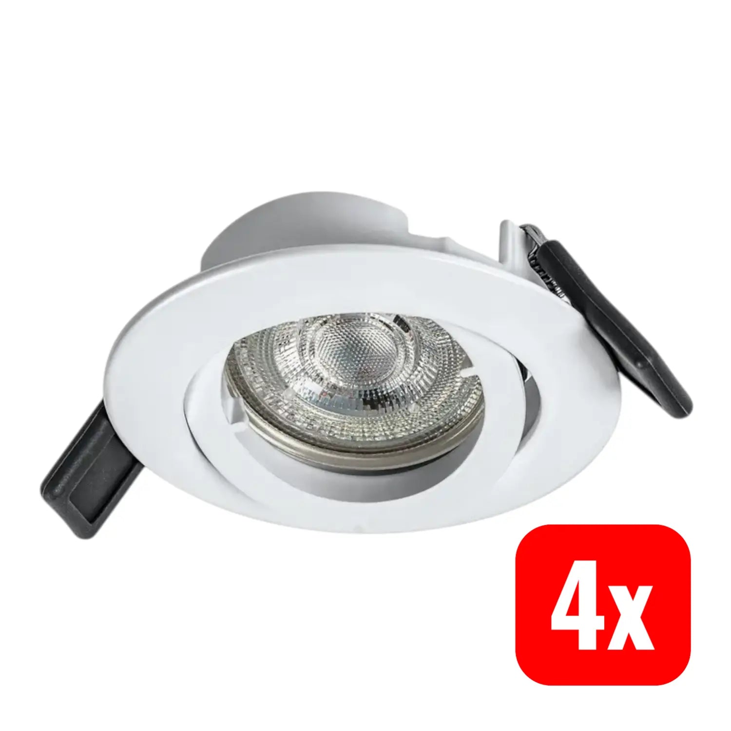 B-Ware Ledvance Einbauleuchte Deckenstrahler Recess Twistlock Led Gu10 Weiß 4 Stück - 4058075572997