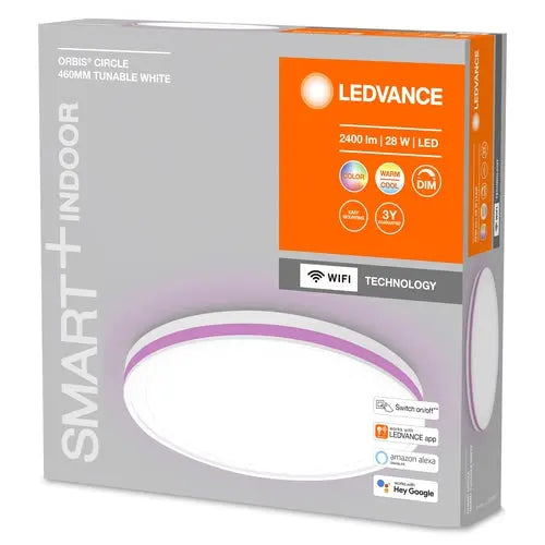 B-Ware Ledvance Deckenleuchte Lampe Orbis Circle Cct Rgb Weiß Wi Fi Abs Kunststoff - 4058075573871