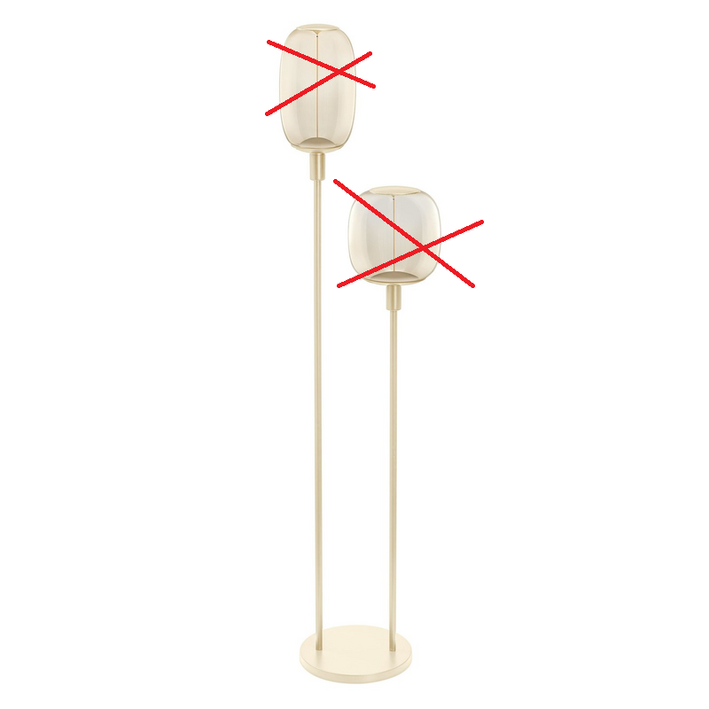 Ledvance Stehlampe Leuchte Beleuchtung Höhe 146cm Beige Siehe Text/Foto B-Ware - 4058075833098