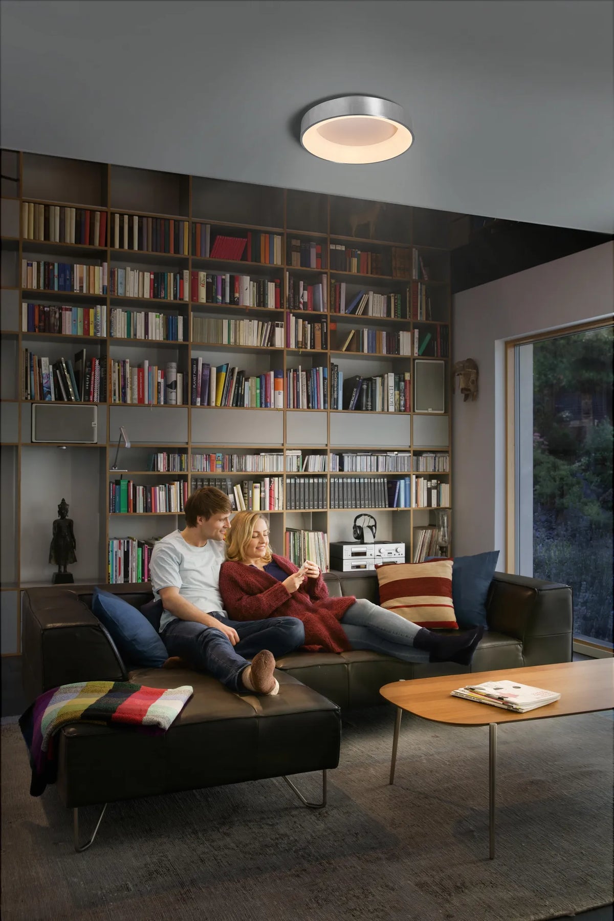 LEDVANCE Deckenleuchte Lampe Circular LED Aluminium Weiß IP20 Nicht austauschbar - 4058075762787
