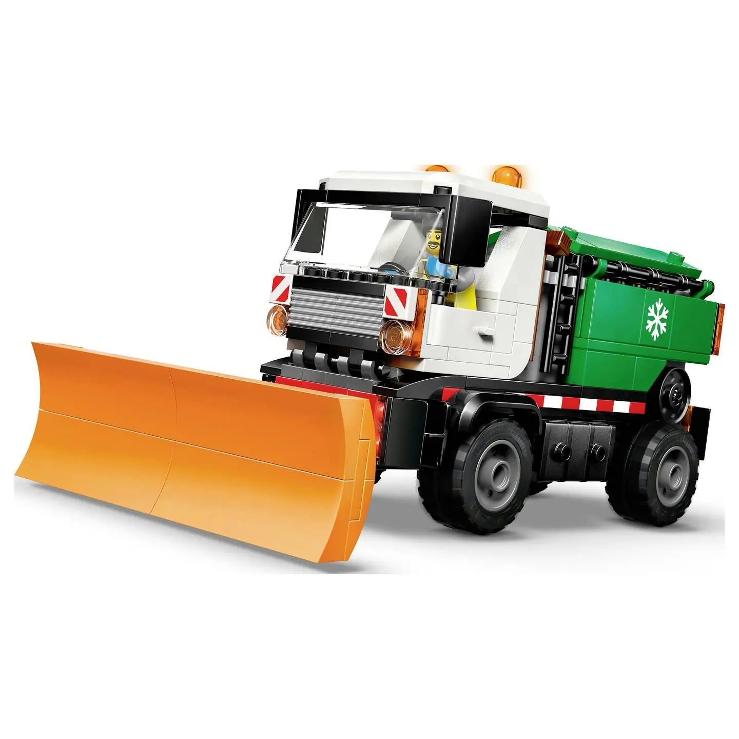 B-Ware Lego City Spielzeugauto Schneepflug Bauset Fahrzeug Minifigur 2 Stück - 5702018056592