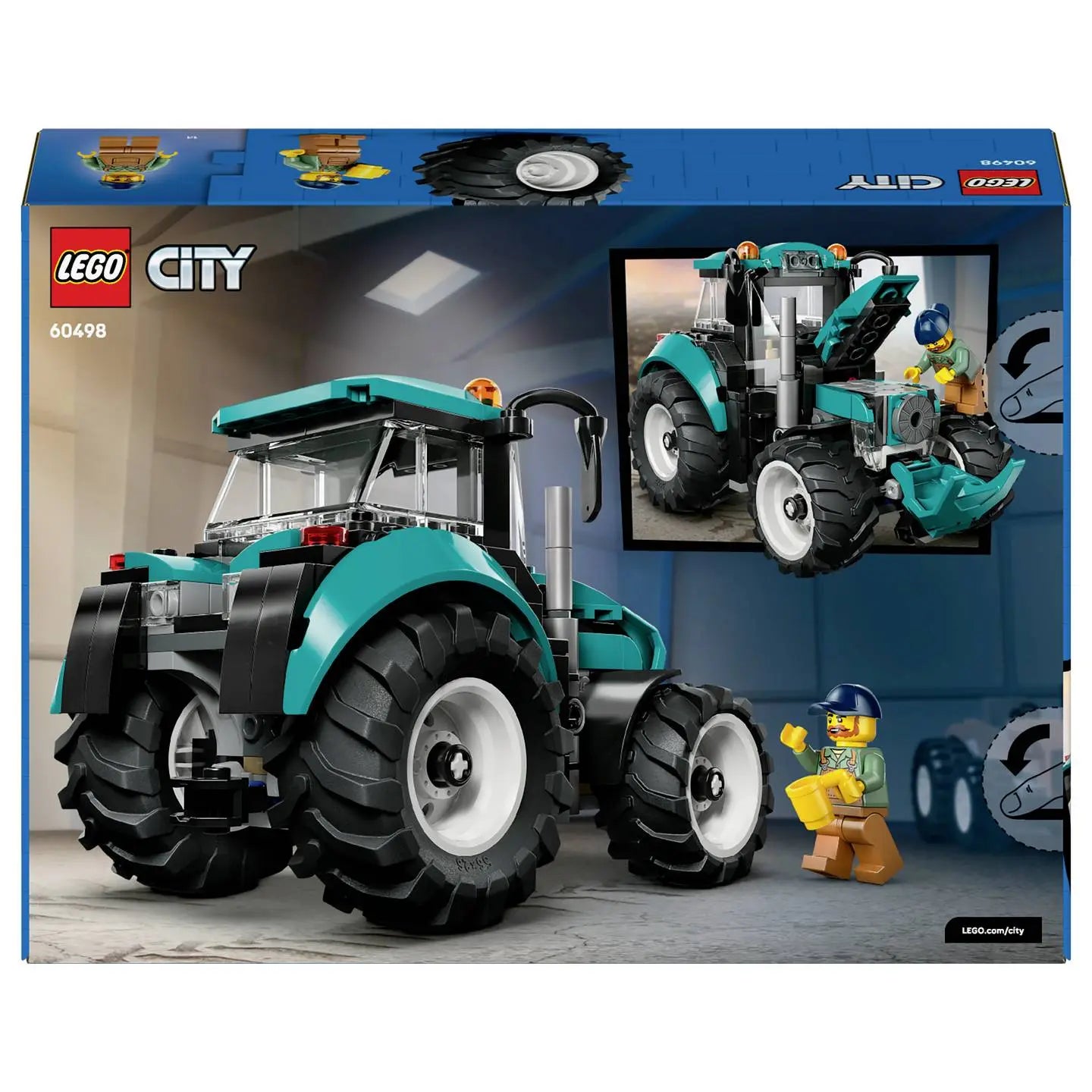 B-Ware Lego City Traktor Bauernhof Bauset Spielfigur Set 60498 Kinder Spielzeug 2 Stück - 5702018031933