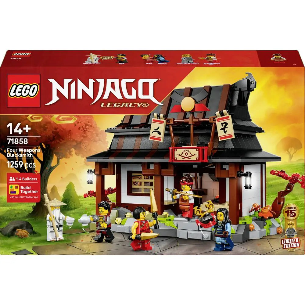 B-Ware Lego Ninjago Bauset Spielzeug Jubiläum Vier Waffen Schmiede Tv Serie 71858 - 5702018031995