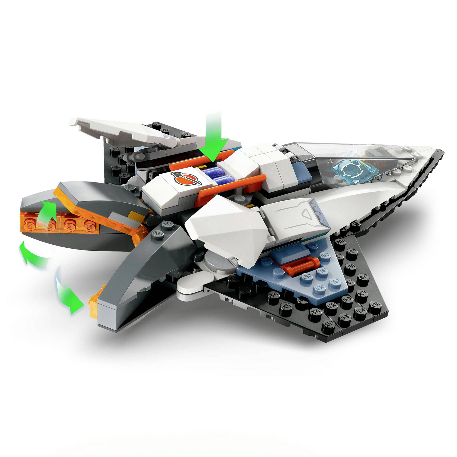 B-Ware Lego City Raumschiff Spielzeug 60430 Raumfahrzeug Astronaut Kinder 2 Stück - 5702017588094