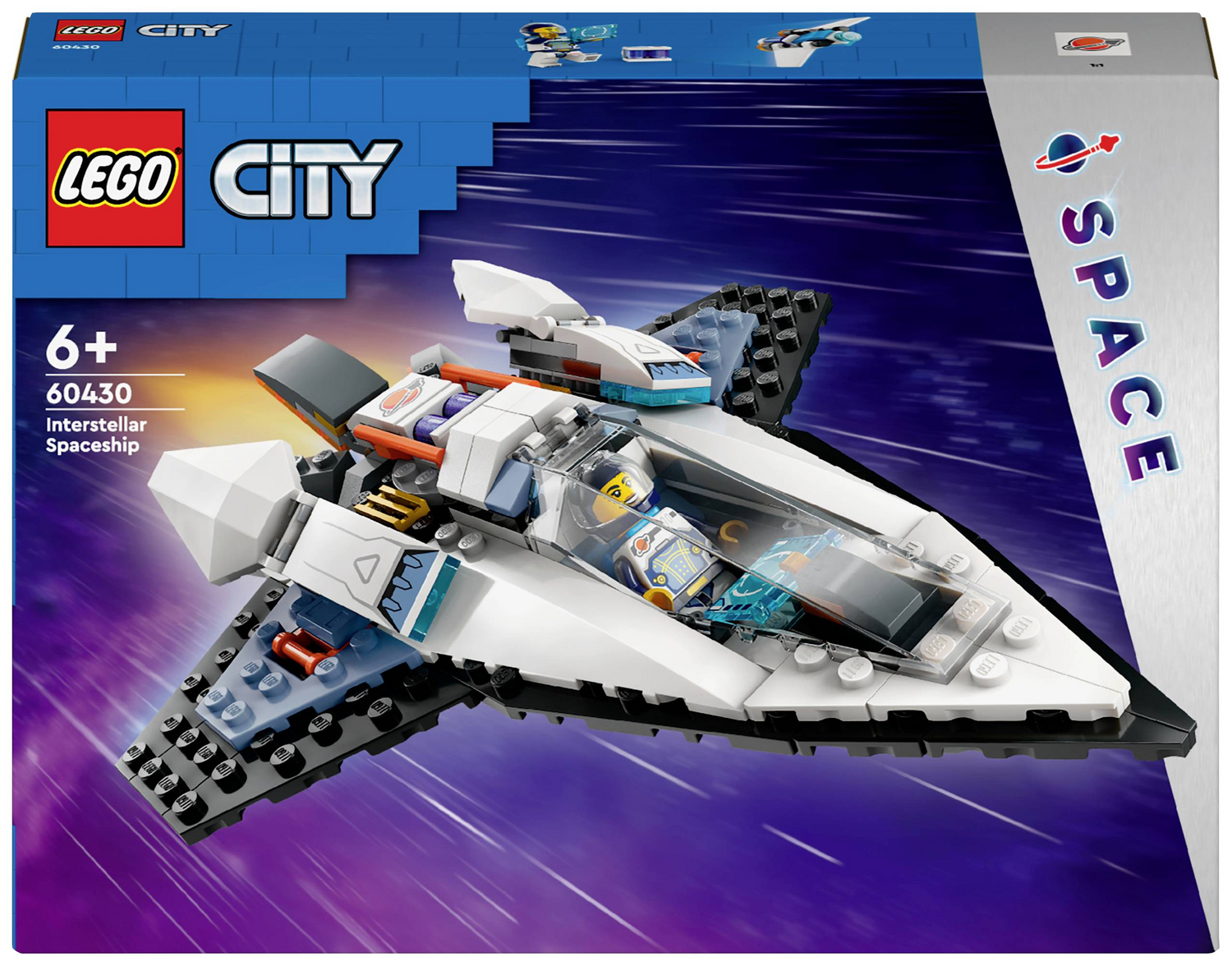 B-Ware Lego City Raumschiff Spielzeug 60430 Raumfahrzeug Astronaut Kinder 2 Stück - 5702017588094