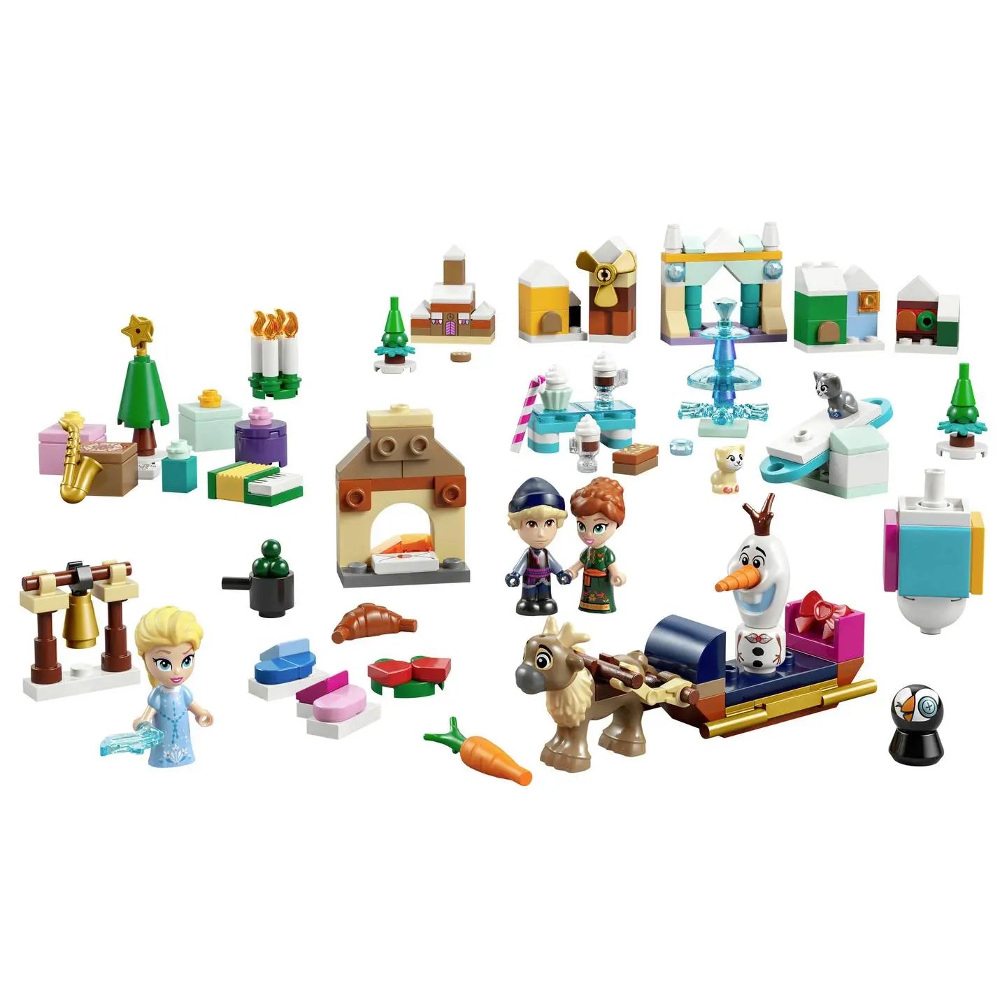 B-Ware Lego Adventskalender Kalender Frozen Disney Princess Bauspielzeug Mädchen Jungen - 5702017812991