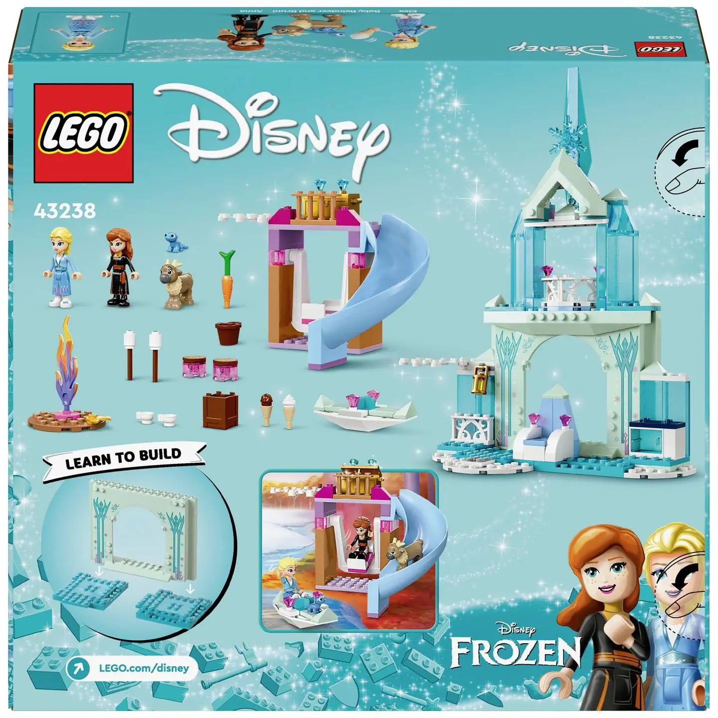 B-Ware Lego Disney Set Baukasten Frozen Schloss Elsas Eispalast 4 Jahre Spielzeug - 5702017584898