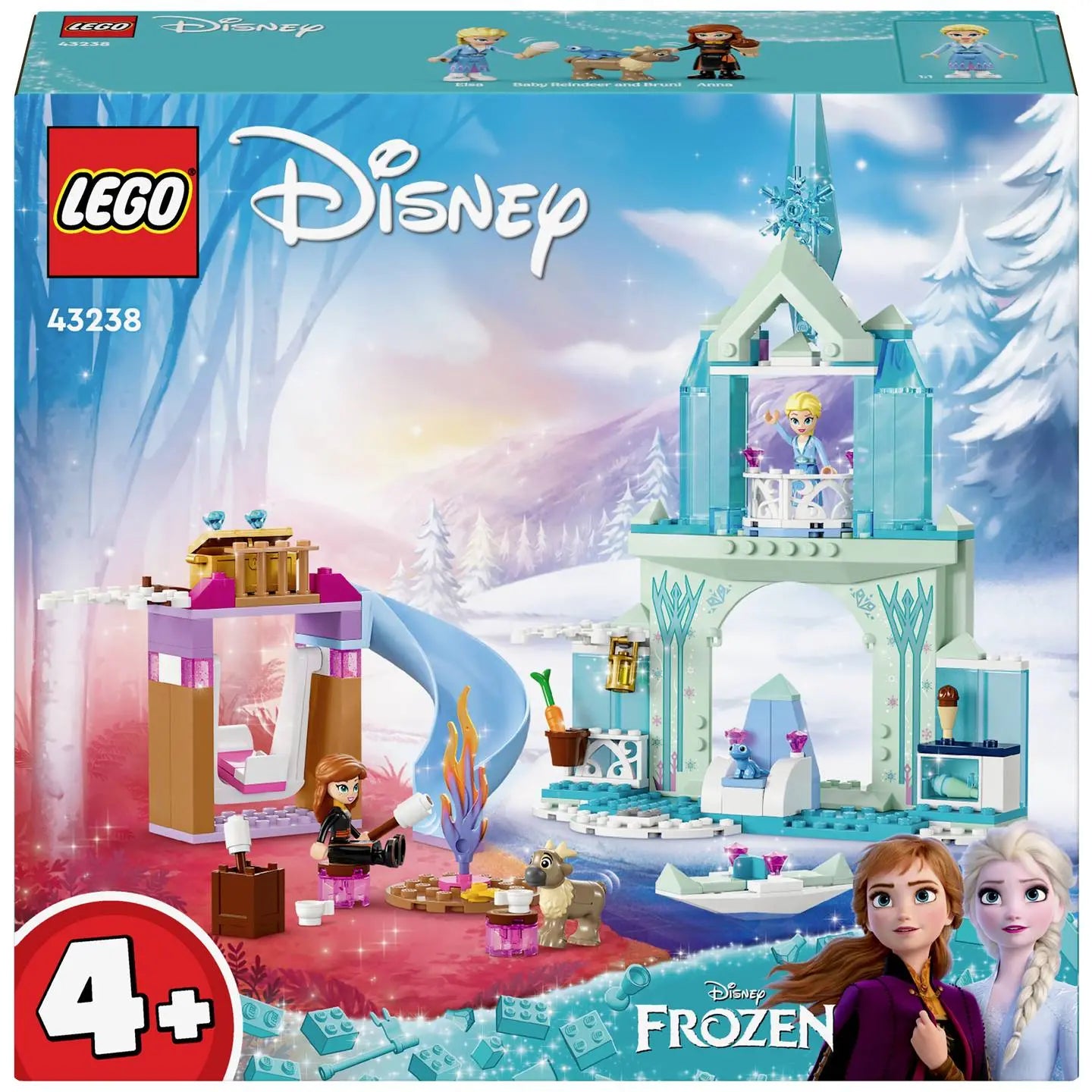 B-Ware Lego Disney Set Baukasten Frozen Schloss Elsas Eispalast 4 Jahre Spielzeug - 5702017584898