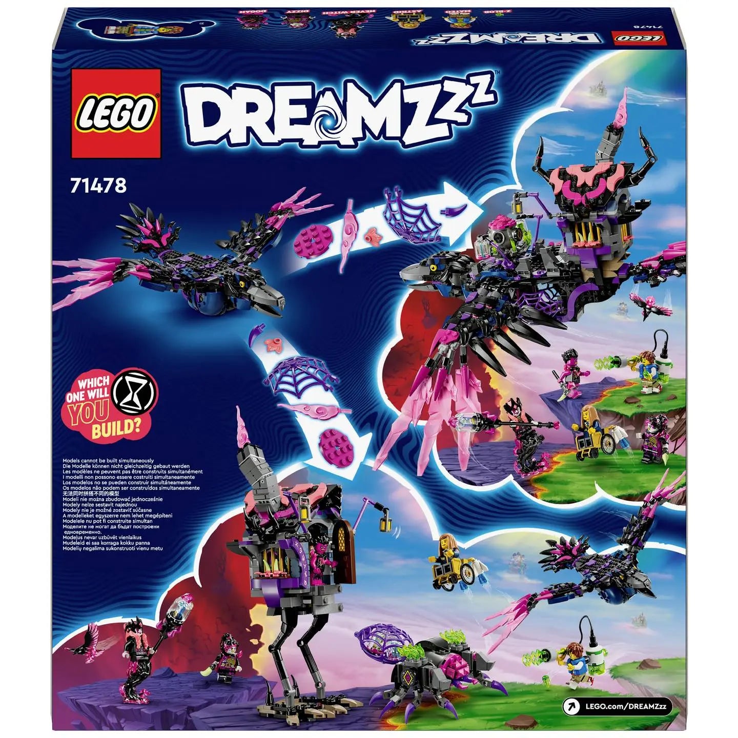B-Ware Lego Dream Zzz Bauset Set Mitternachtsrab 71478 Konstruktionsspielzeug Kinder - 5702017584249
