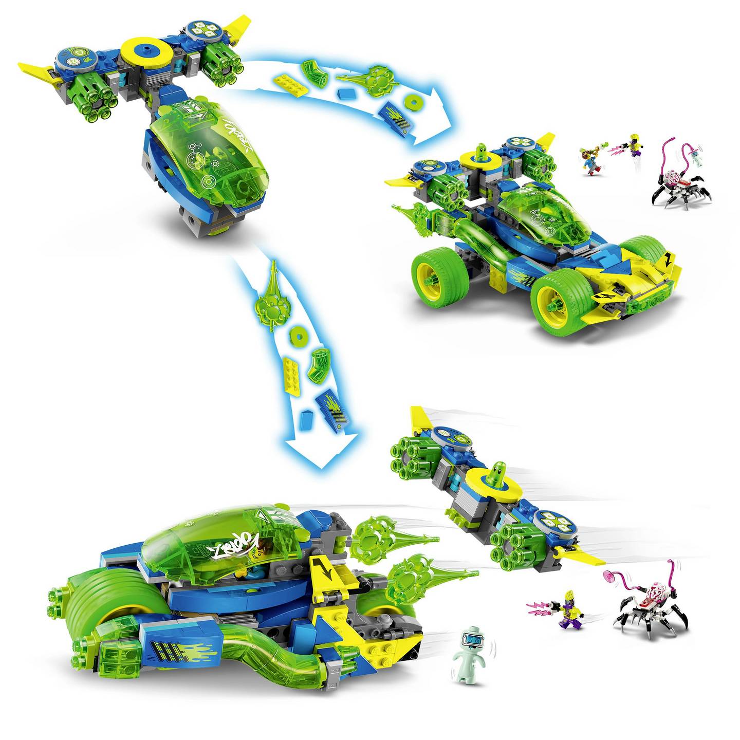Lego DREAMZZZ Bauset Spielzeugauto Mateo Z-Blob Action-Rennwagen 71491 8 Jahre - 5702017812168