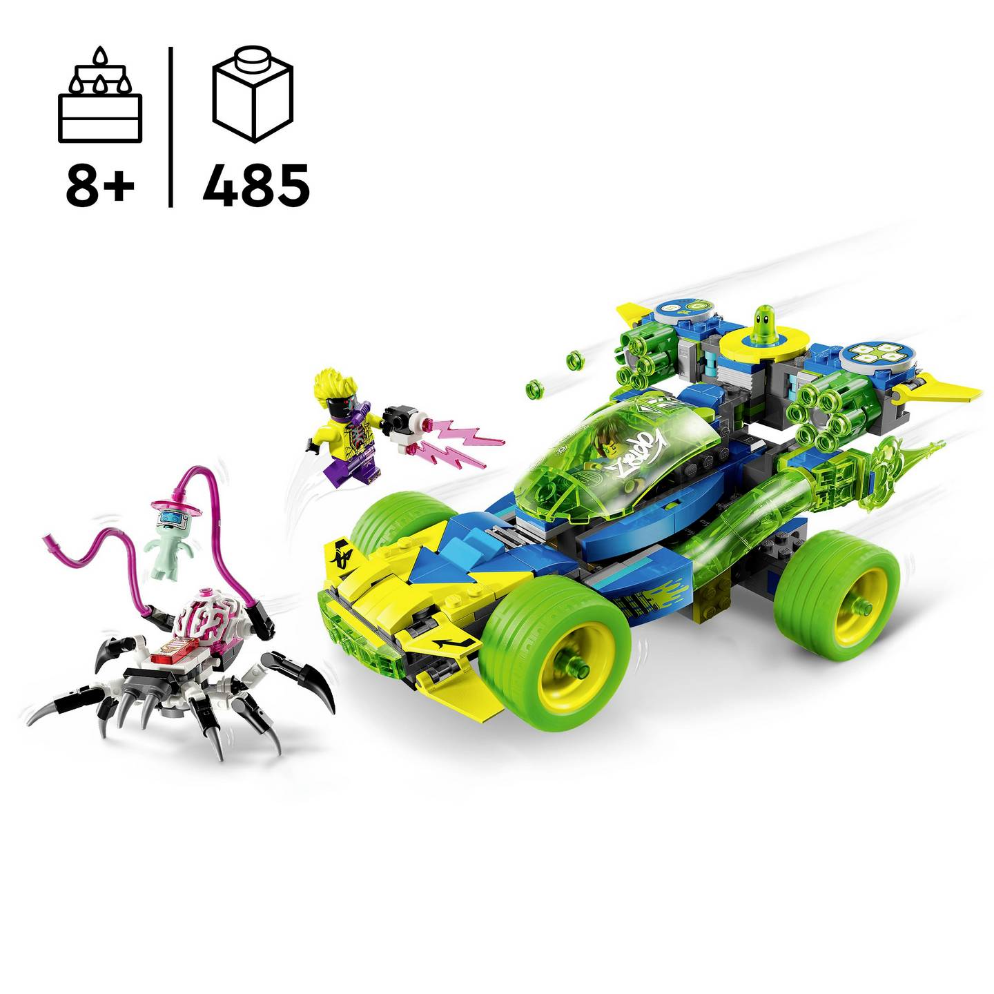 Lego DREAMZZZ Bauset Spielzeugauto Mateo Z-Blob Action-Rennwagen 71491 8 Jahre - 5702017812168