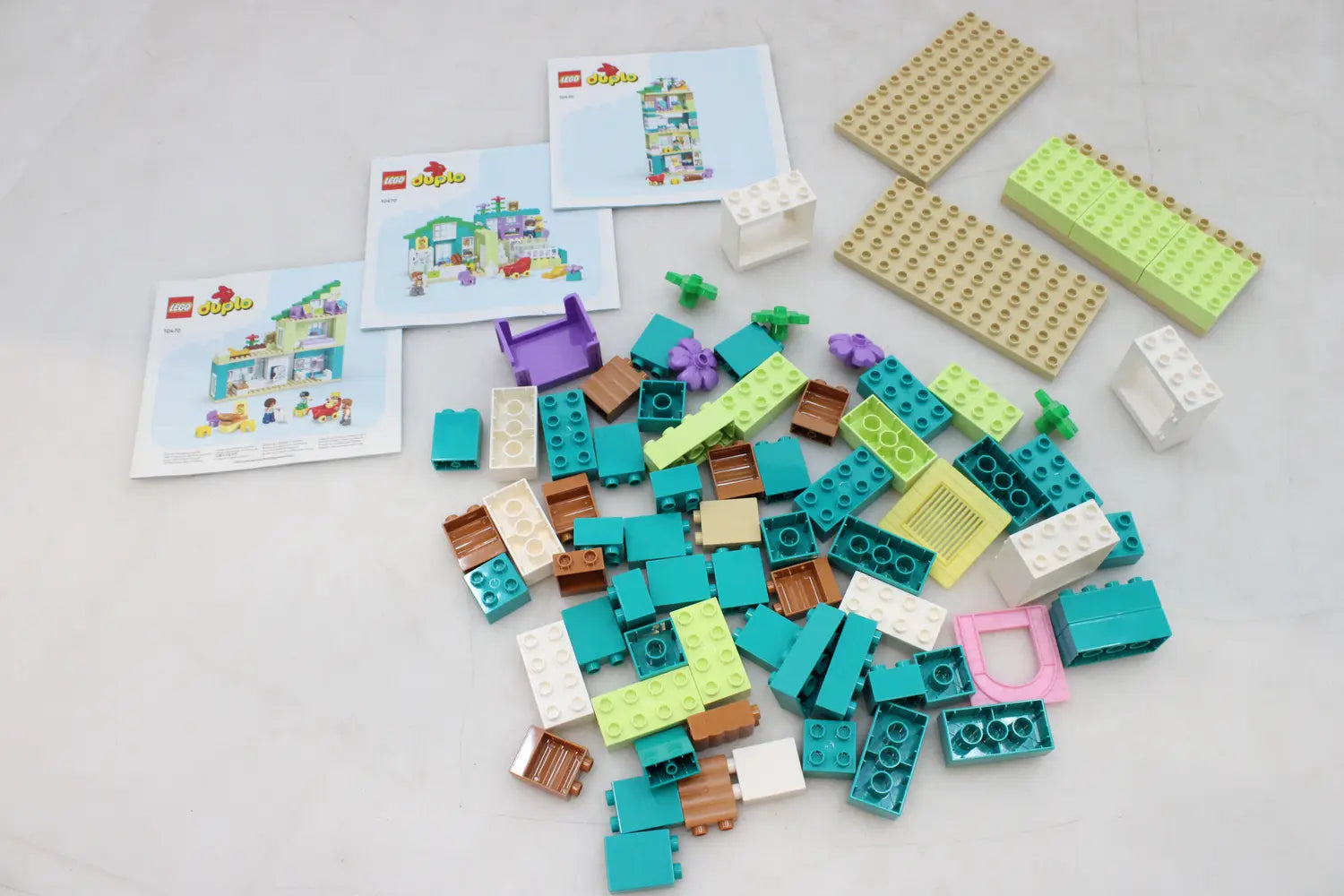 C-Ware Lego Duplo Modernes Familienhaus Mit Figuren 3 In 1 Set Bauset Siehe Text/Foto - 5702018056516