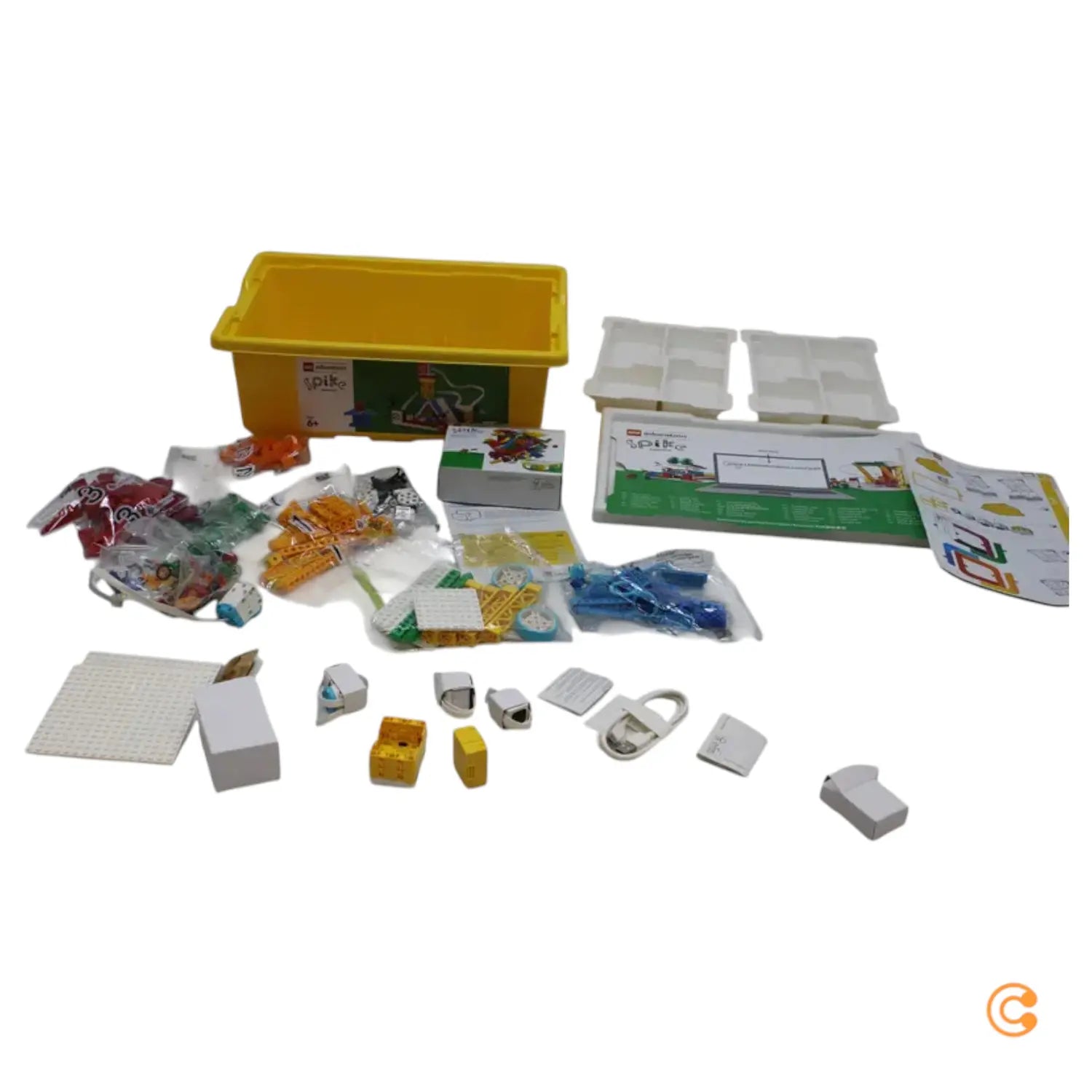 B-Ware Lego Education 45345 Basis Set Set Spike 449 Teile Siehe Text/Foto - 5702016809909